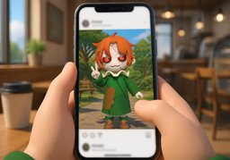 SNSのイラスト