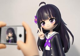 브이のイラスト