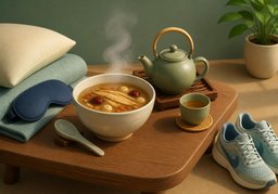 养生のイラスト