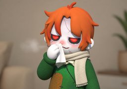 resfriadoのイラスト