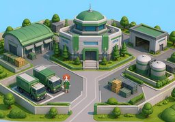 Illustration for 基地 (base)