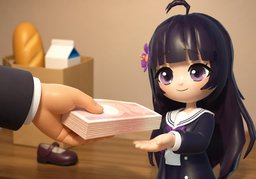 薪水のイラスト