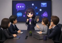 comunicadorのイラスト