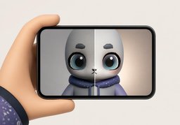 修图のイラスト