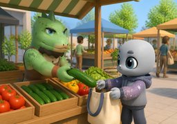 Illustration for concombre (cucumber)