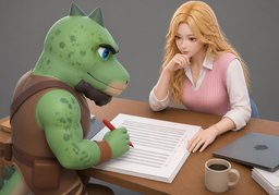 manuscritoのイラスト