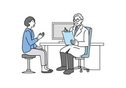 진단하다のイラスト