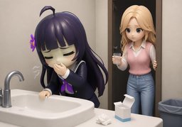 vomirのイラスト