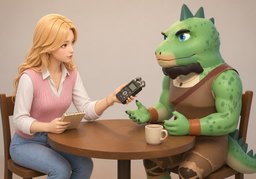 entrevistaのイラスト