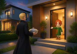 이웃집のイラスト