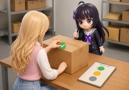 확인のイラスト