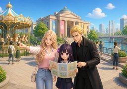 atracciónのイラスト