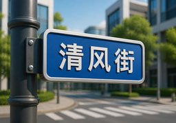 路名のイラスト