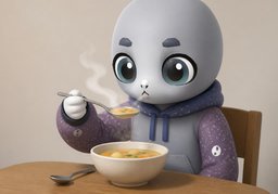 식히다のイラスト