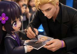 autógrafoのイラスト