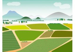 农村のイラスト