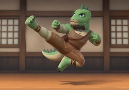 武术のイラスト