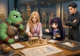 Bediensteteのイラスト