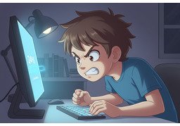 急躁のイラスト