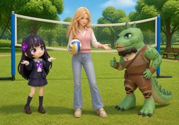 voleibolのイラスト
