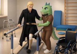 rehabilitaciónのイラスト