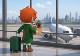 expatriaciónのイラスト