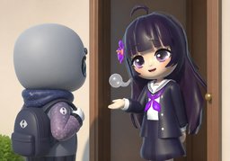 呀のイラスト