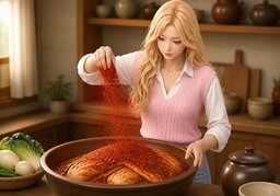 고춧가루のイラスト