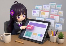 Web-Seiteのイラスト