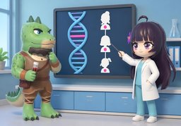 genéticoのイラスト