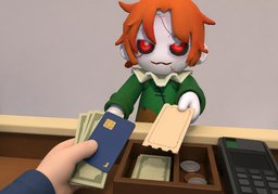 售票员のイラスト