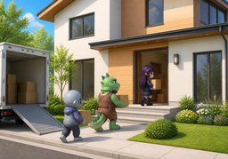 주택のイラスト