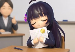 만족감のイラスト
