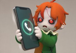 Anrufのイラスト