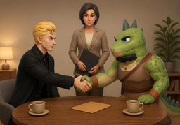 Illustration for conciliation (reconciliation)