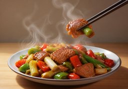 Illustration for 热菜 (hot dishes)
