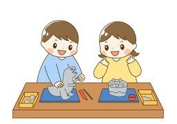 塑造のイラスト