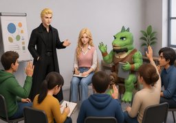 interactivoのイラスト