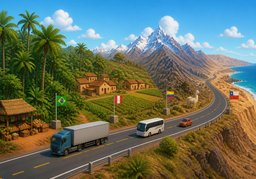 panamericanaのイラスト
