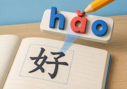 Illustration for 拼音 (pinyin)