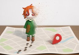 失踪のイラスト