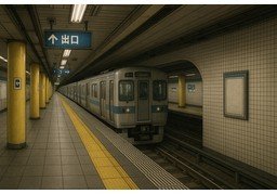 地铁のイラスト