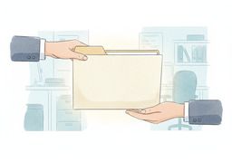 交办のイラスト