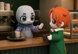aguardarのイラスト