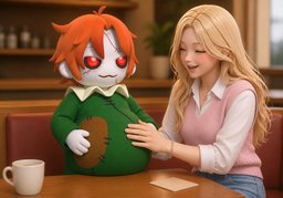 뚱뚱하다のイラスト