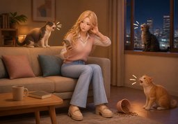 maullarのイラスト