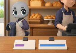Illustration for mi-temps (part-time work)
