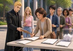 Petitionのイラスト