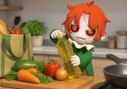 huileのイラスト