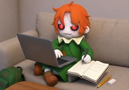 노트북のイラスト
